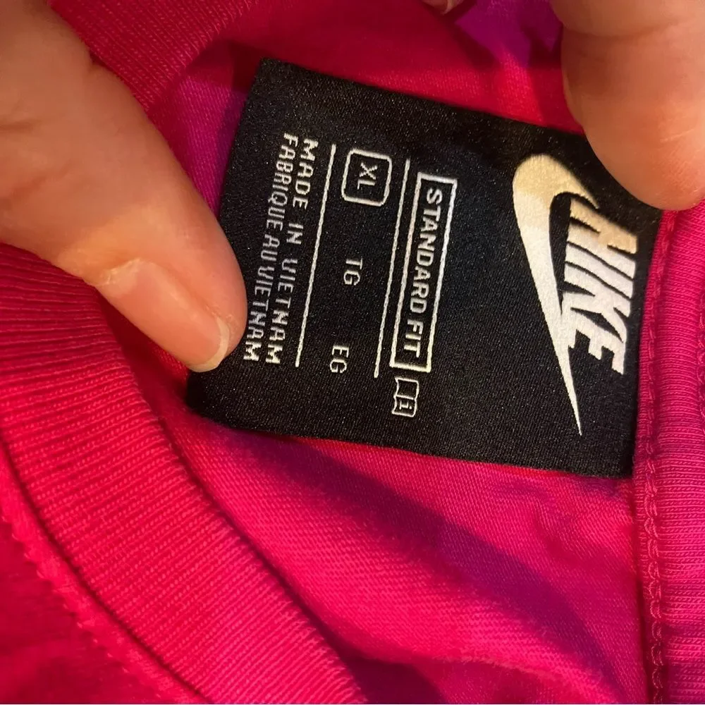 Nike Fuchsia Standard Fit Top
